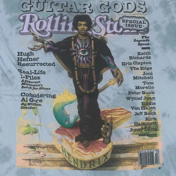 Rolling Stone Limited Edition Jimmy Hendrix T-shirt